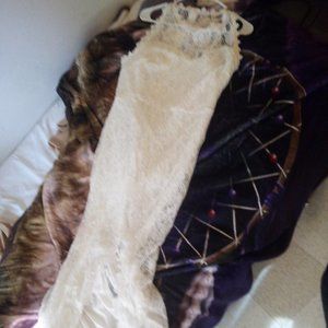 White wedding dress